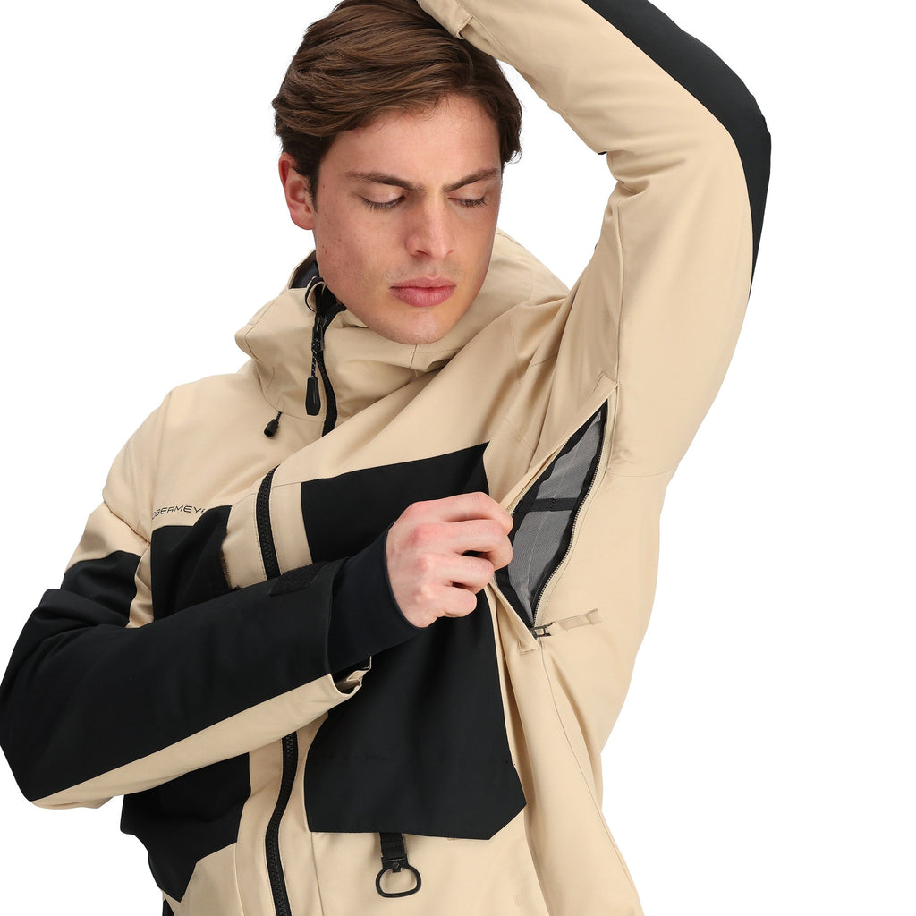 [21137-24014] MENS OBERMEYER GROMMET WATERPROOF INSULATED JACKET