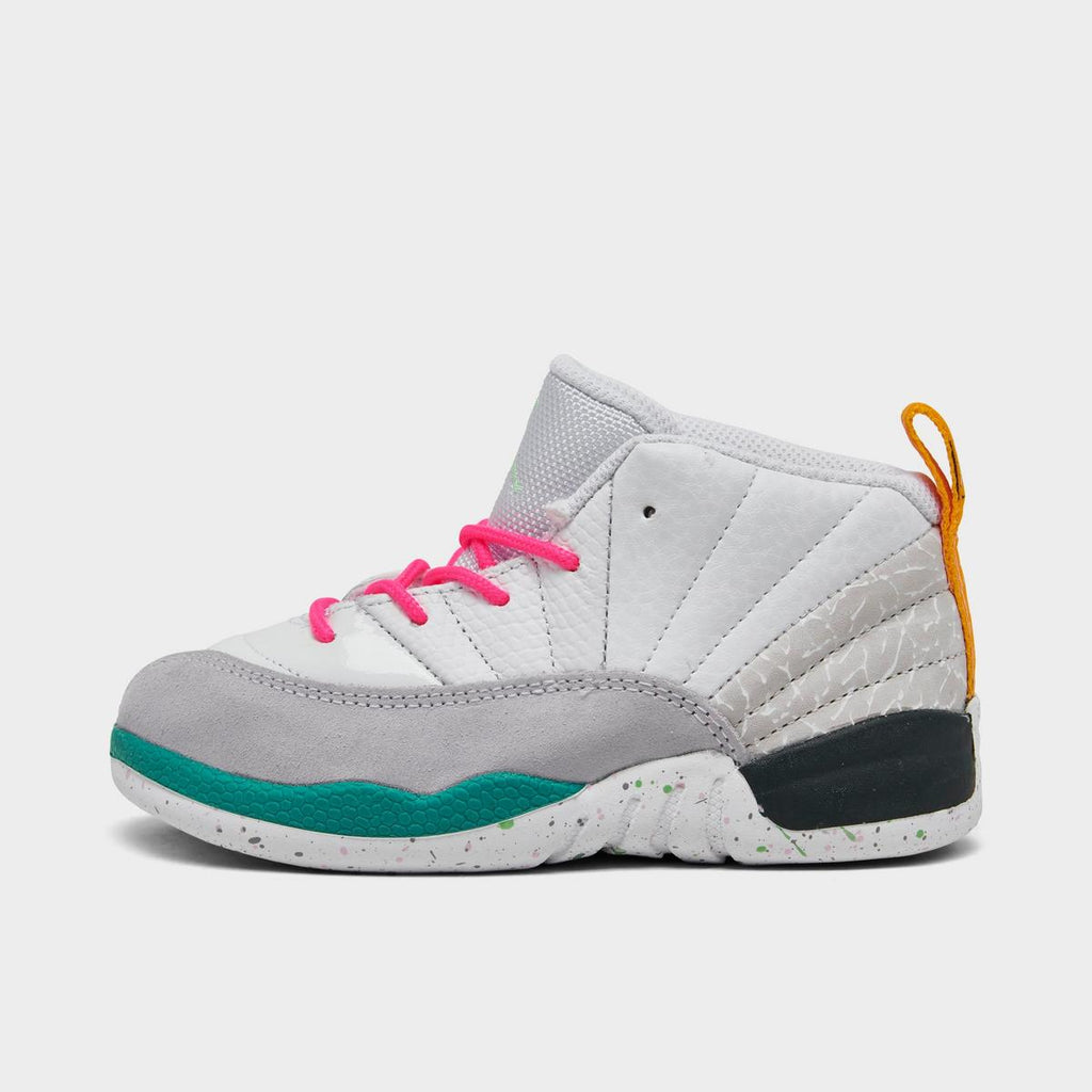 [850000-130] TODDLERS AIR JORDAN RETRO 12 'WHITE VAPOR GREEN (TD)'