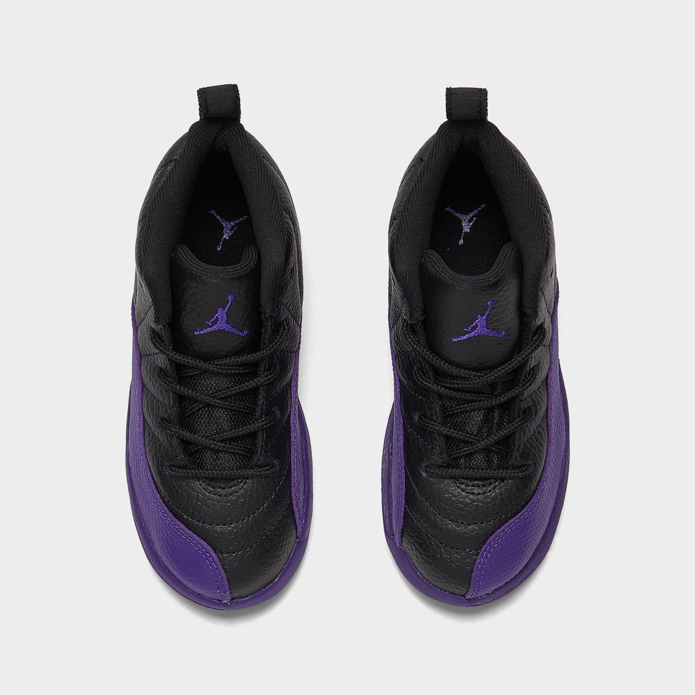 [850000-057] TODDLERS AIR JORDAN RETRO 12 'FIELD PURPLE (TD)'