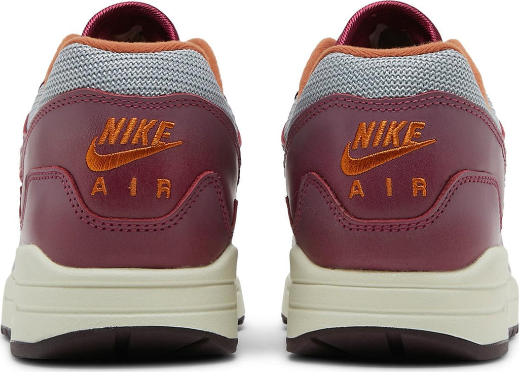 [DO9549-001] Mens Nike Air Max 1 'Patta Waves Rush Maroon (with Bracelet)'