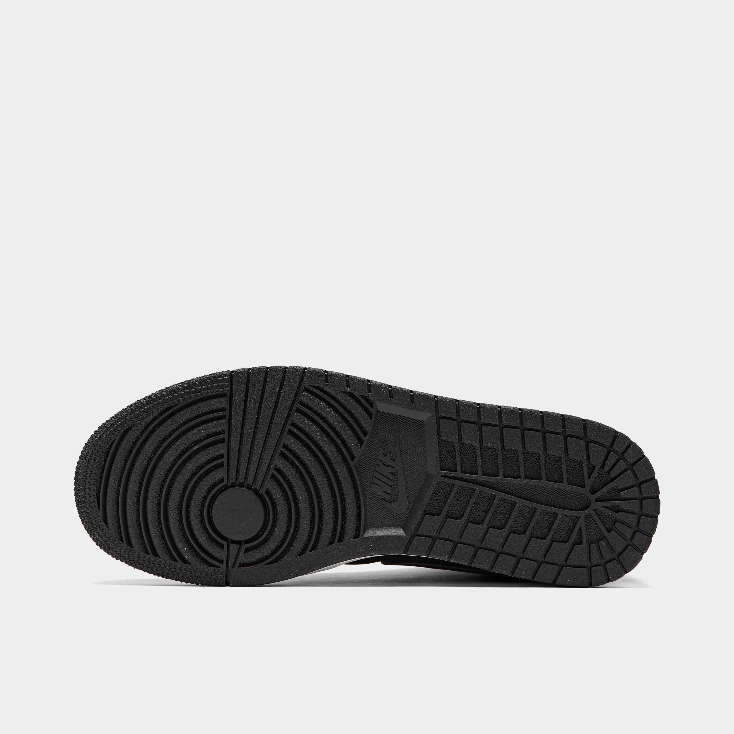 [852542-012] MENS AIR JORDAN RETRO 1 MID 'NYLON BLACK ANTHRACITE'