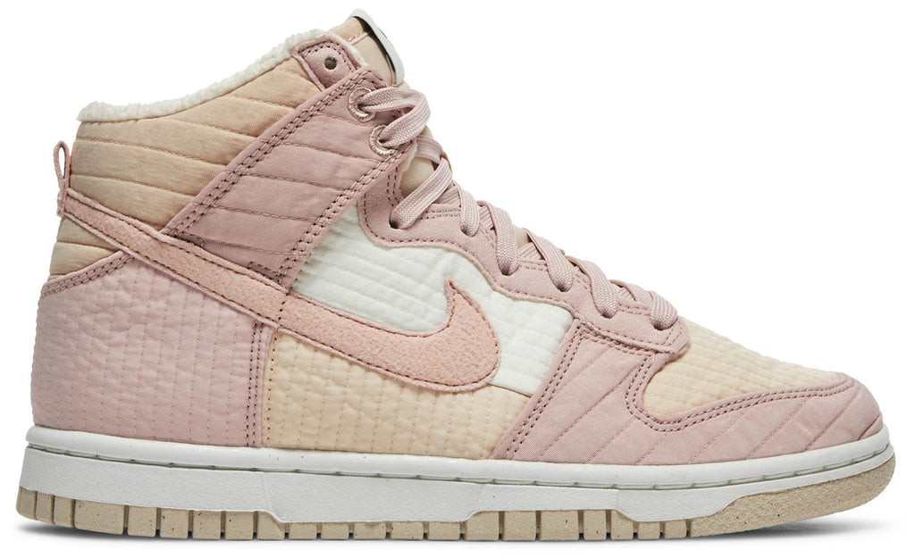 [DN9909-200] WOMENS NIKE DUNK HIGH LX NEXT NATURE 'PINK OXFORD'