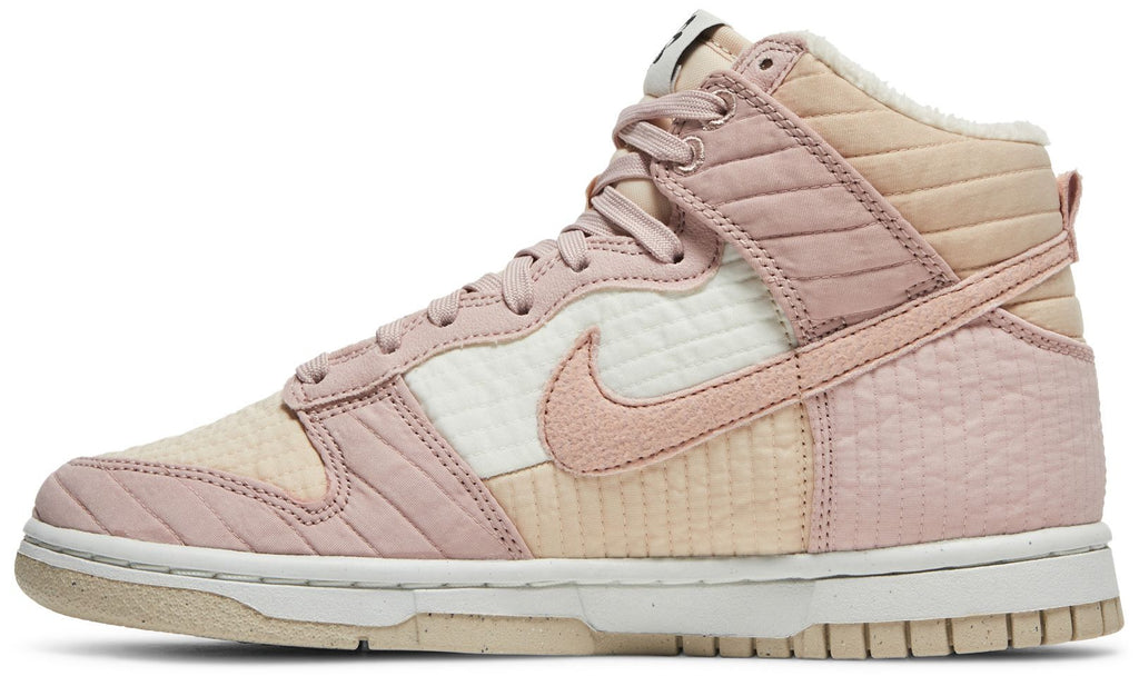 [DN9909-200] WOMENS NIKE DUNK HIGH LX NEXT NATURE 'PINK OXFORD'