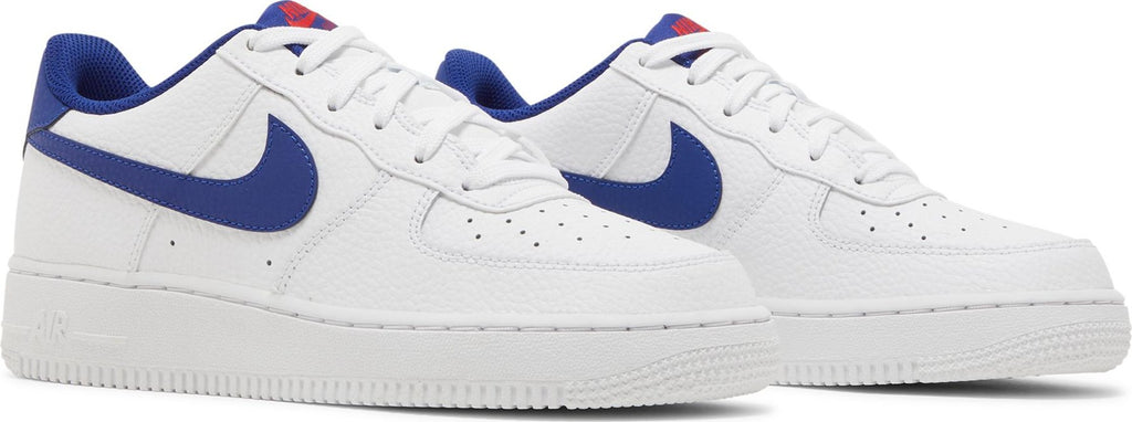 [CT3839-101] Grade School Nike AIR FORCE 1 LOW 'WHITE DEEP ROYAL (GS)'
