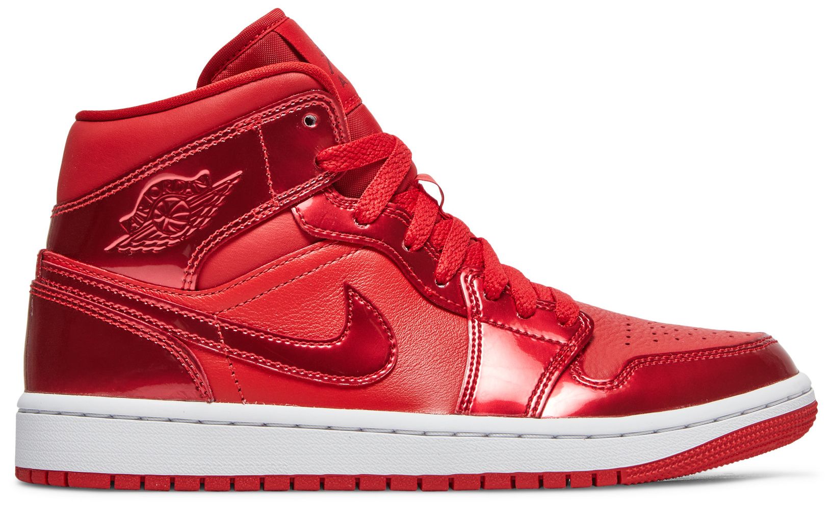 [DH5894-600] WOMENS AIR JORDAN RETRO 1 MID SE 'POMEGRANATE'