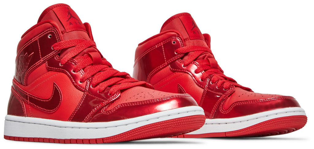 [DH5894-600] WOMENS AIR JORDAN RETRO 1 MID SE 'POMEGRANATE'
