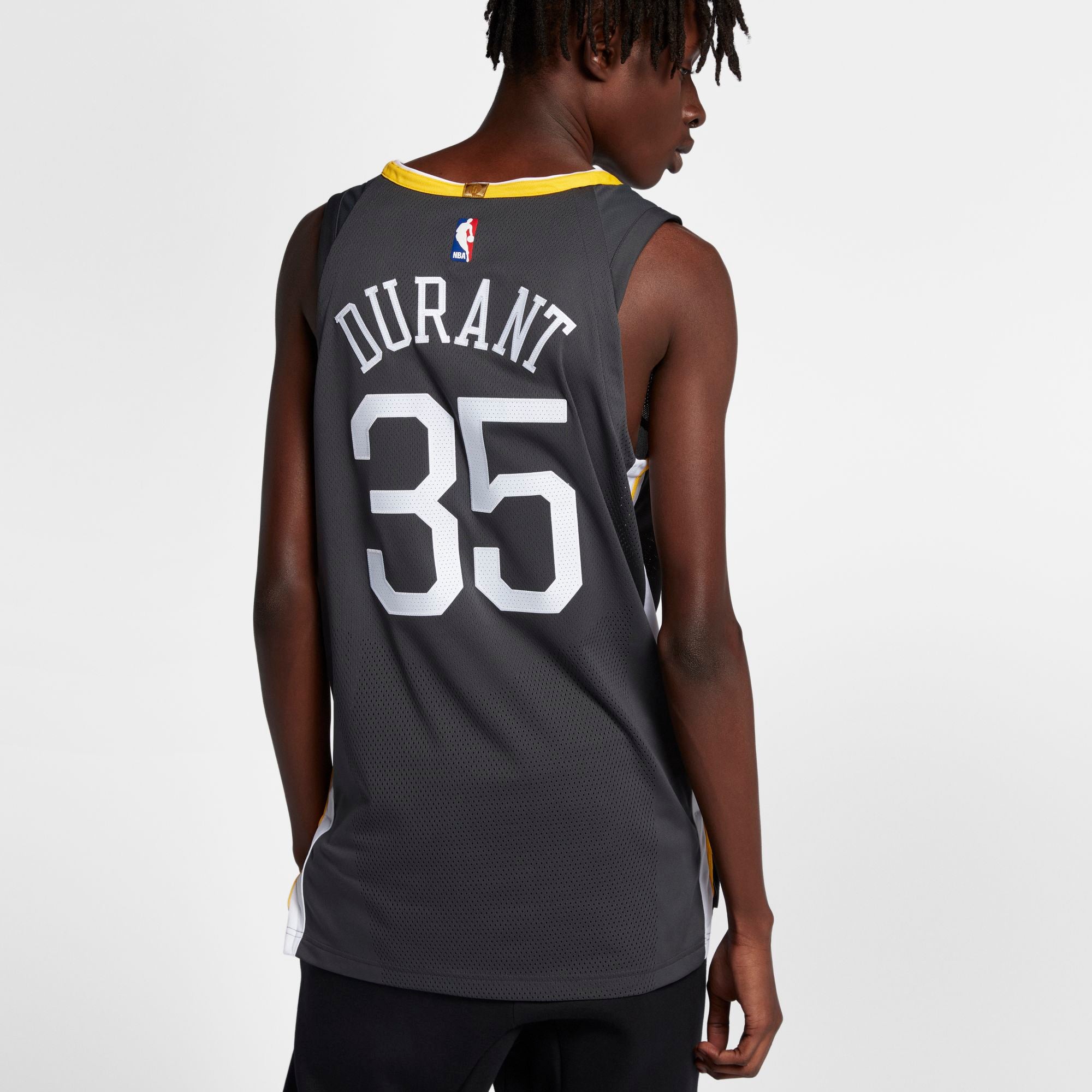 [863152-061] Mens Nike NBA Golden State Warriors The Town Authentic Jersey - Kevin Durant