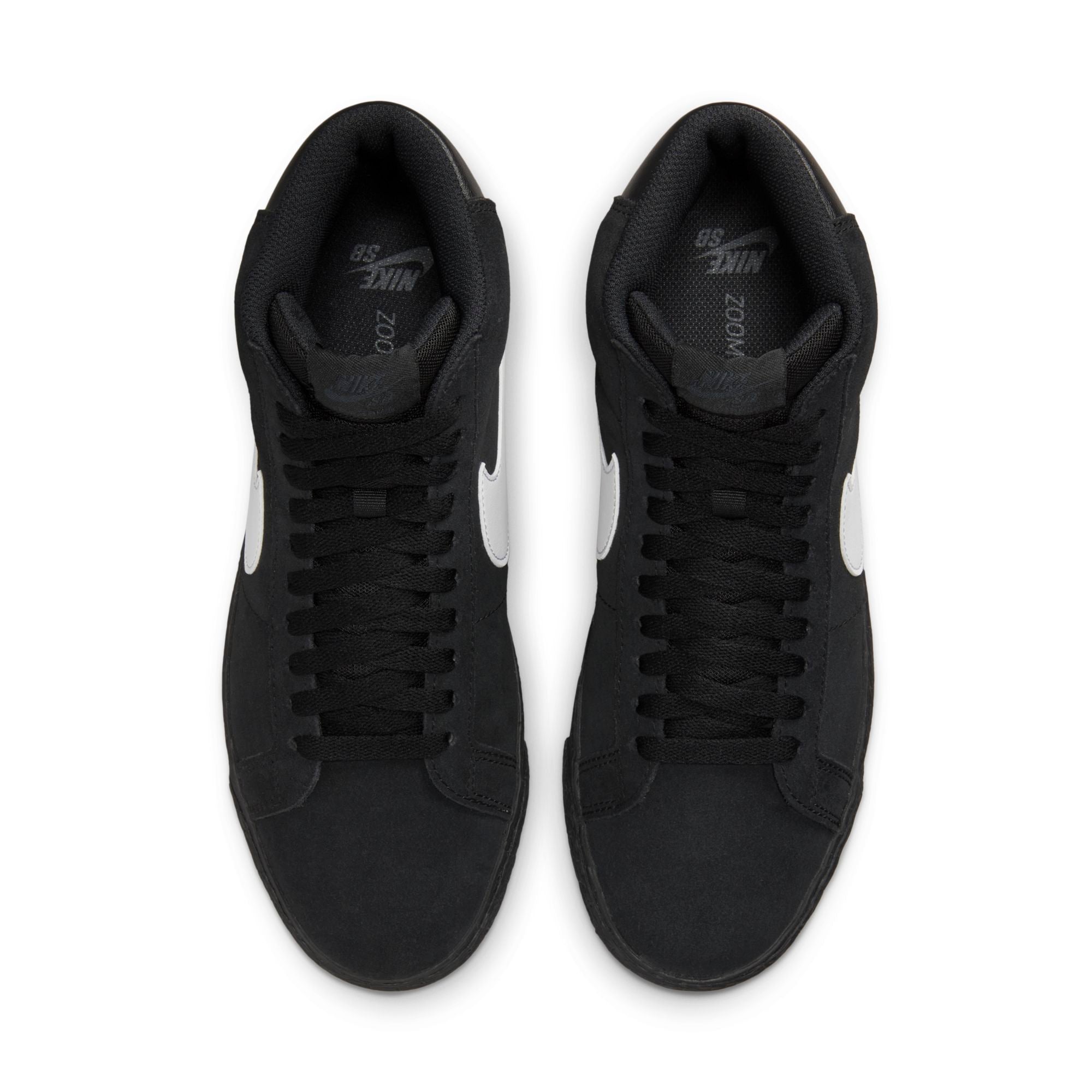 [864349-007] Mens Nike SB ZOOM BLAZER MID 'BLACK WHITE'