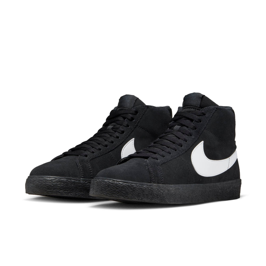 [864349-007] Mens Nike SB ZOOM BLAZER MID 'BLACK WHITE'