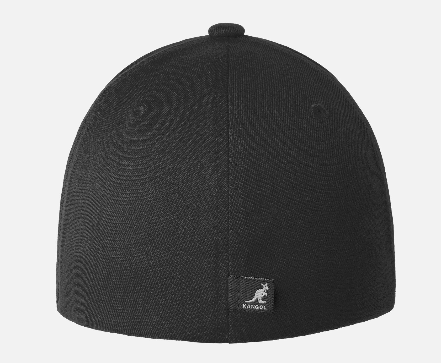 [8650BC-BK001] UNISEX KANGOL WOOL FLEXFIT BASEBALL CAP