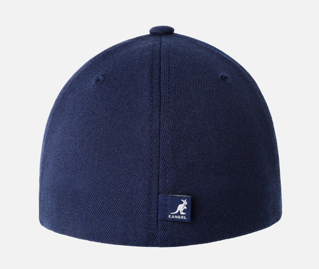 [8650BC-DB404] UNISEX KANGOL WOOL FLEXFIT BASEBALL CAP