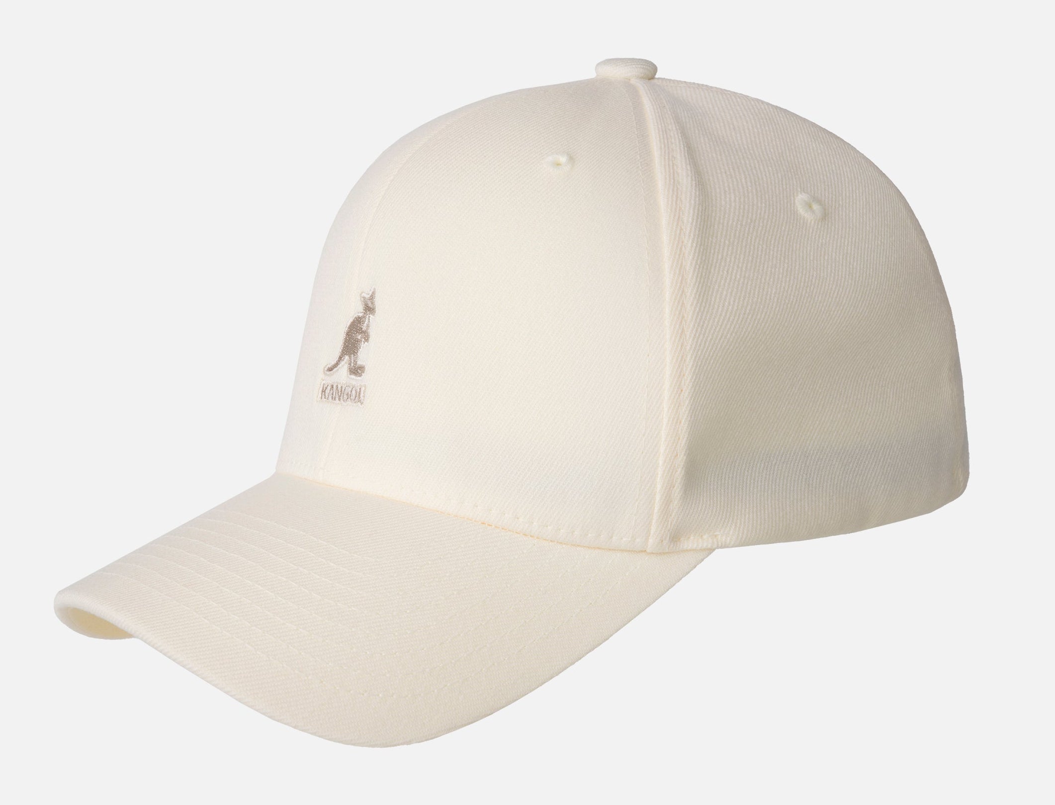 [8650BC-WH103] UNISEX KANGOL WOOL FLEXFIT BASEBALL CAP