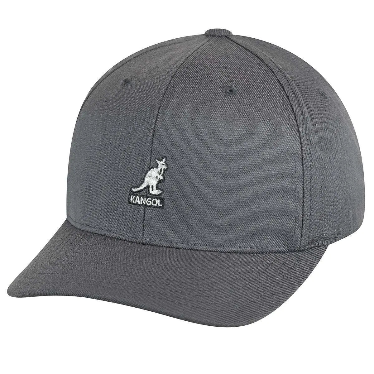 [8650BC-DF026] UNISEX KANGOL WOOL FLEXFIT BASEBALL CAP