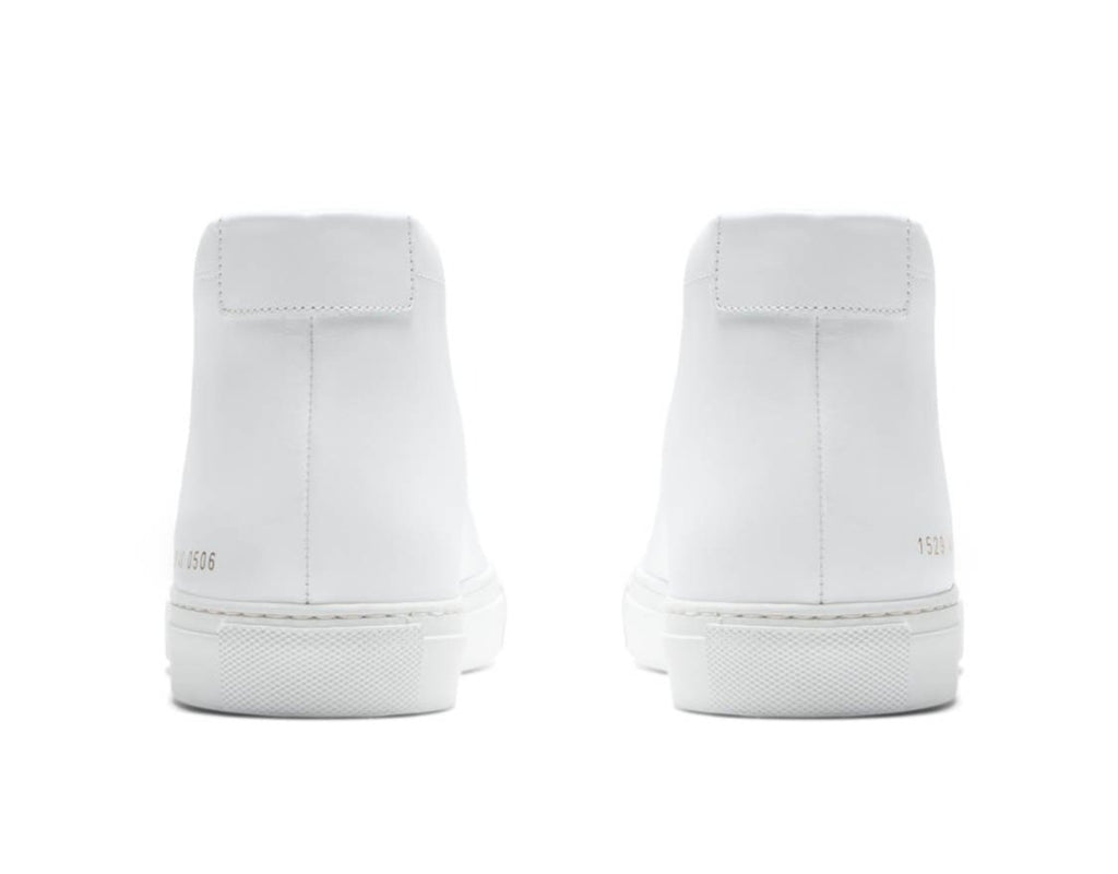 [1529-0506] Mens Common Projects ACHILLES MID 'WHITE'