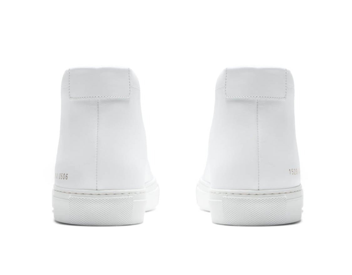 [1529-0506] Mens Common Projects ACHILLES MID 'WHITE'