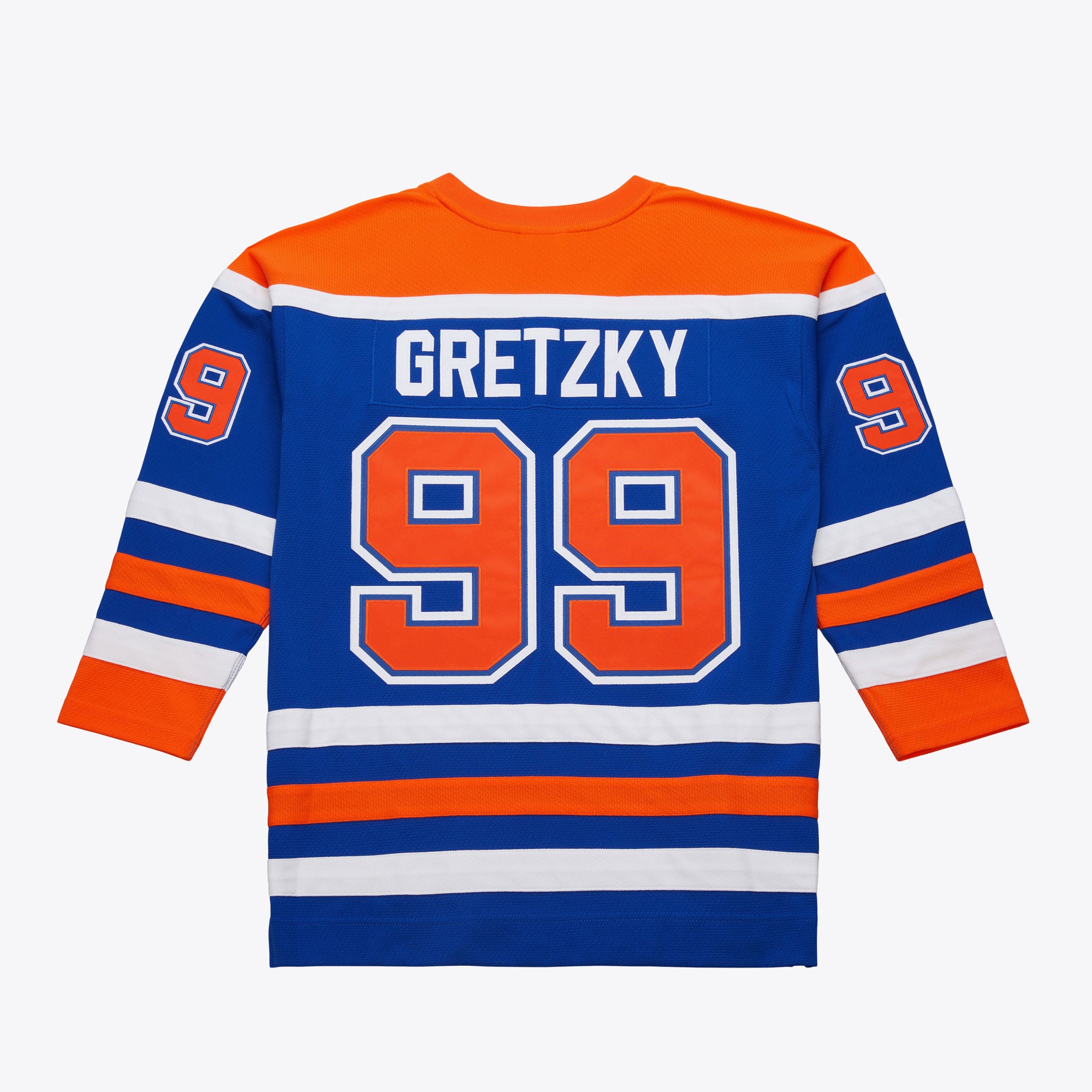 Mens Mitchell & Ness NHL DARK JERSEY OILERS 1986 WAYNE GRETZKY