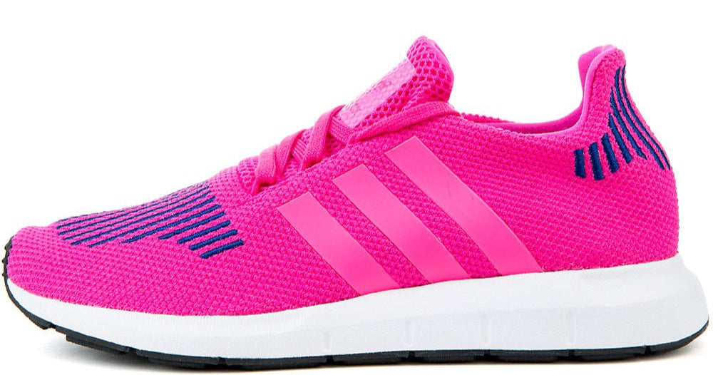 [CG4160] Grade School Adidas SWIFT RUN J 'SHOCK PINK ULTRA POP'