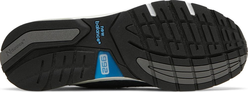 [M992CP] Mens New Balance 992 'BLACK BLUE GREY'
