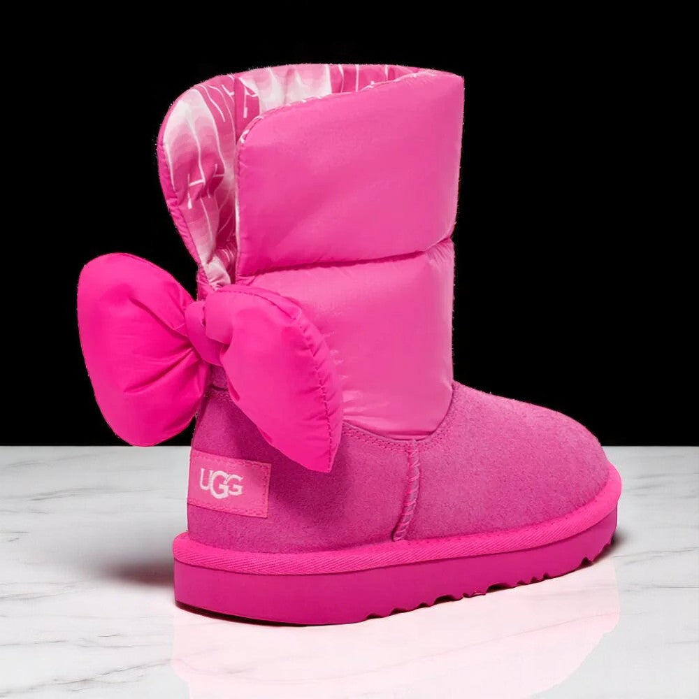 [1130756K-RCR] Kids UGG BAILEY BOW MAXI