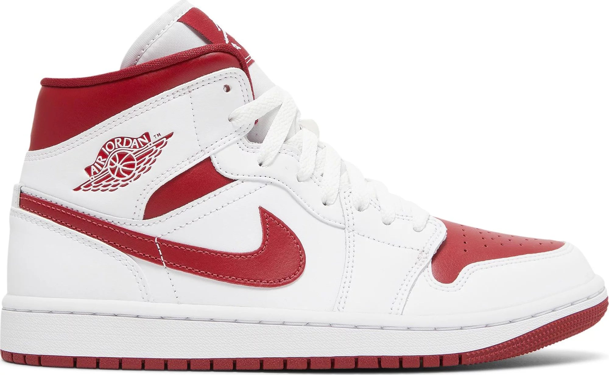 [BQ6472-161] Womens Air Jordan Retro 1 Mid 'Reverse Chicago'