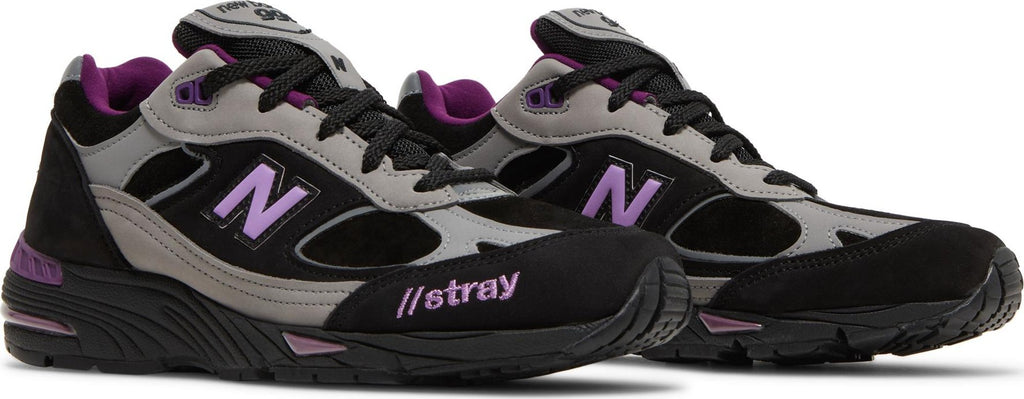 [W991SRP] Womens New Balance 991 'STRAY RATS BLACK'