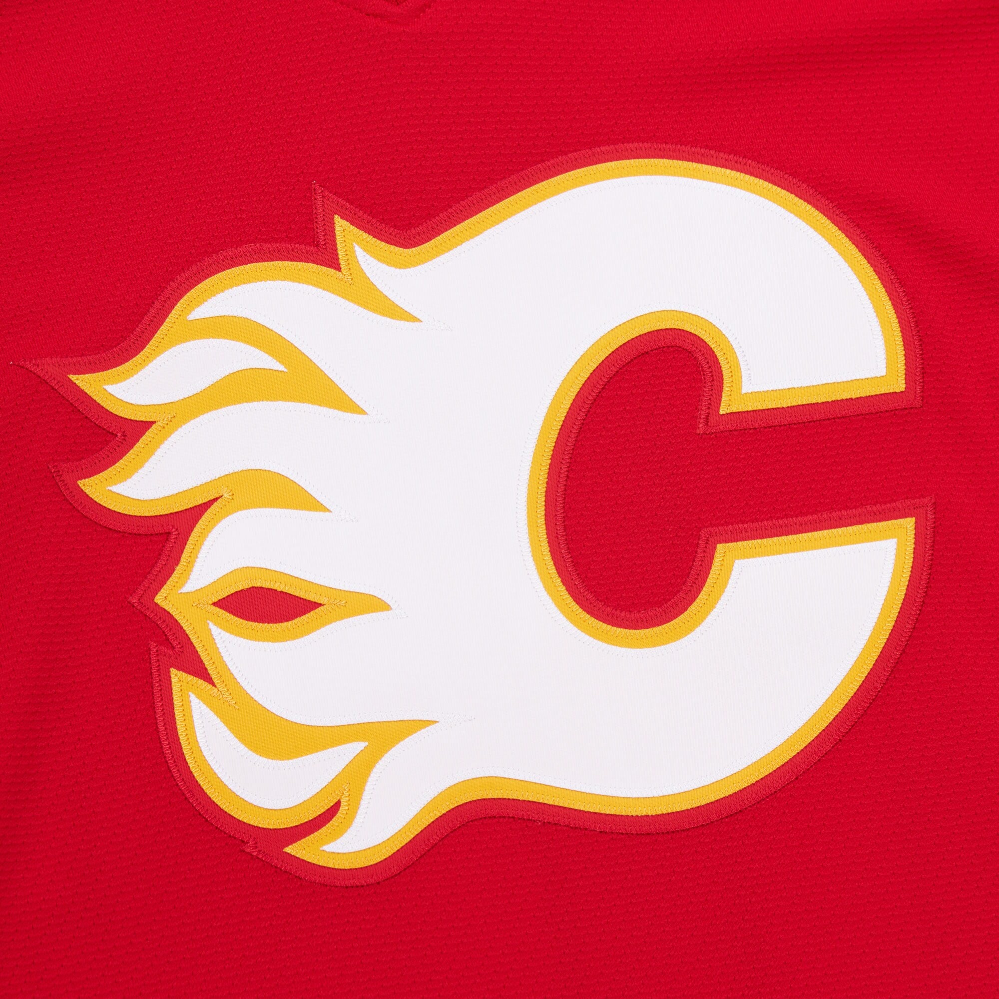 Mens Mitchell & Ness NHL DARK JERSEY FLAMES 1988 LANNY MCDONALD
