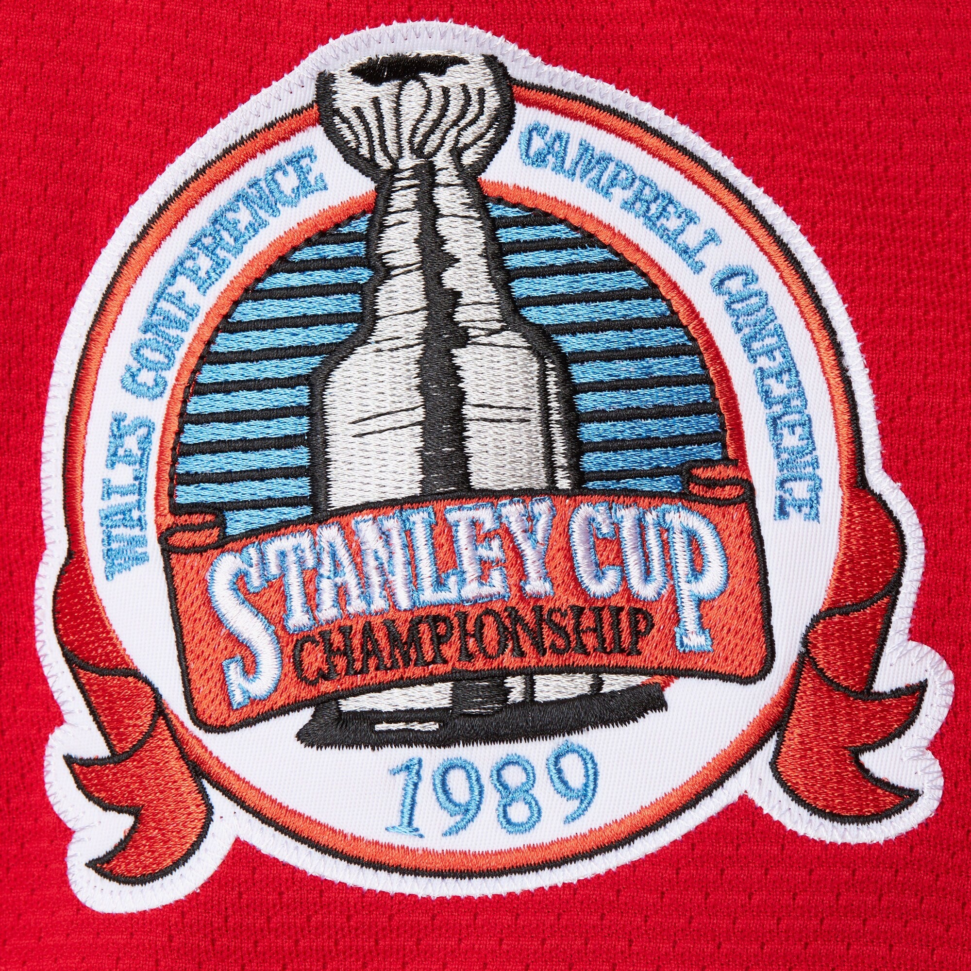 Mens Mitchell & Ness NHL DARK JERSEY FLAMES 1988 LANNY MCDONALD