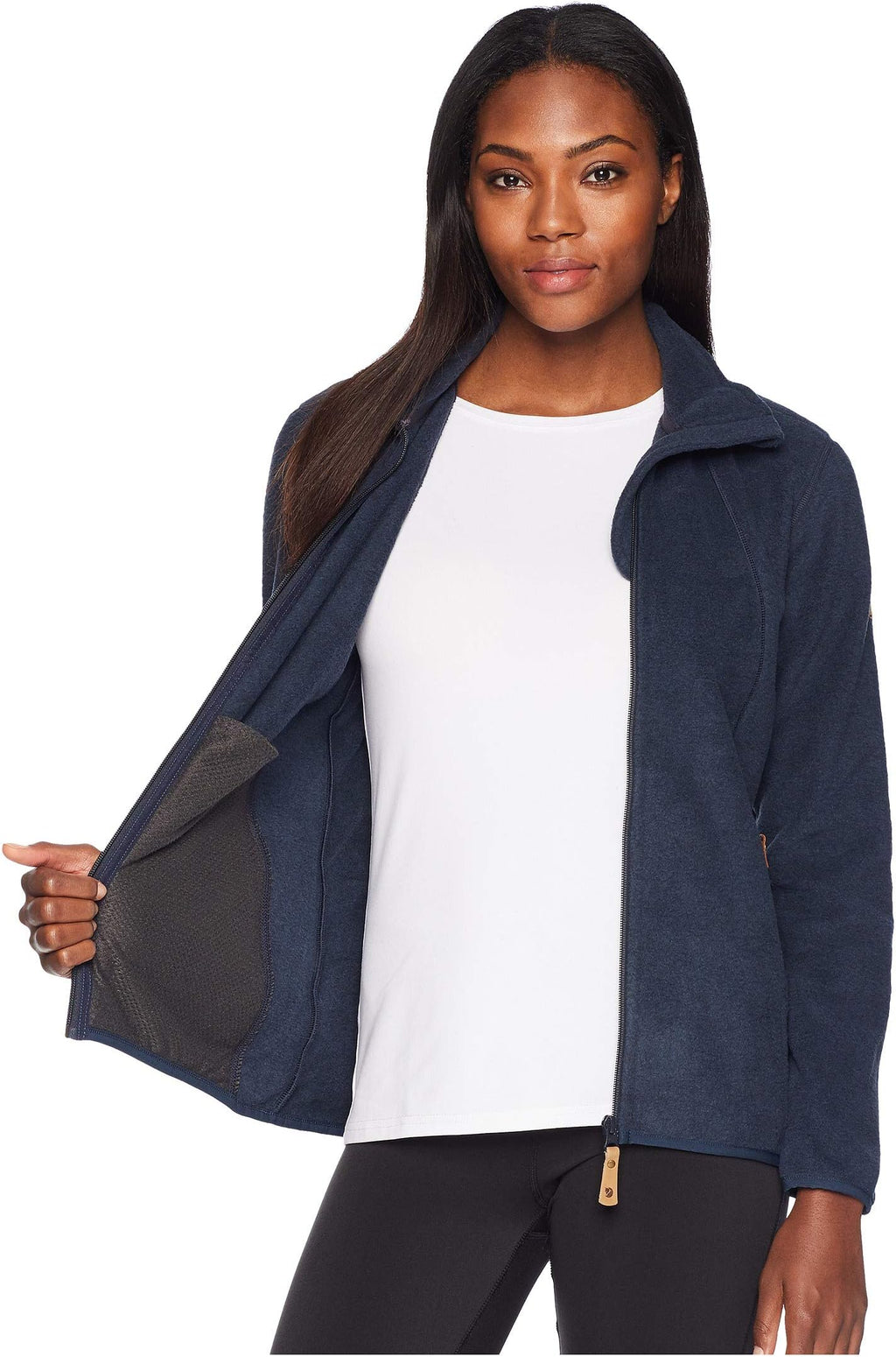 [89464-555] WOMENS FJALLRAVEN STINA FLEECE W SWEATER FULL ZIP
