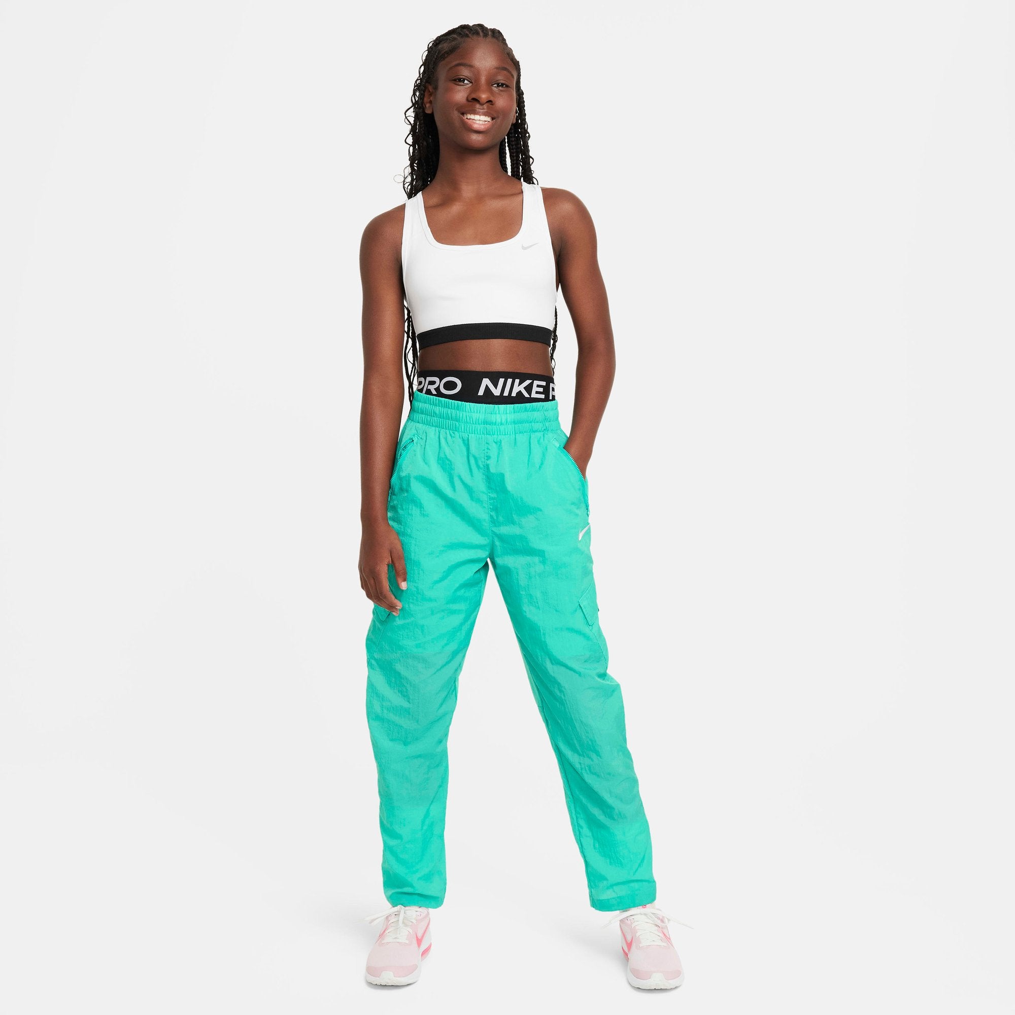 [DA1030-100] Youth Nike PRO SPORTS BRA