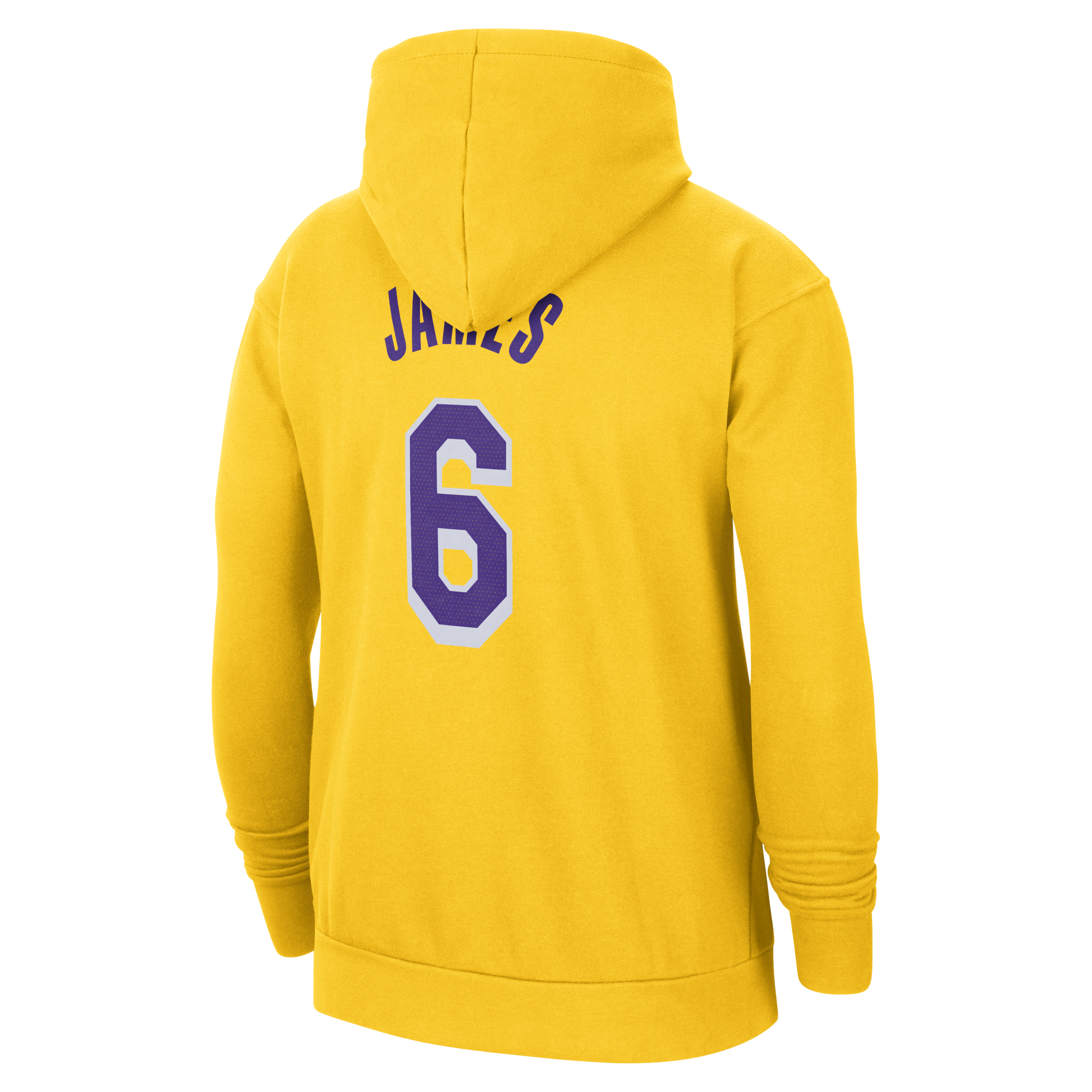 [DB1181-728] Mens Nike NBA LA LAKERS LEBRON JAMES #6 FLEECE PULLOVER HOODIE