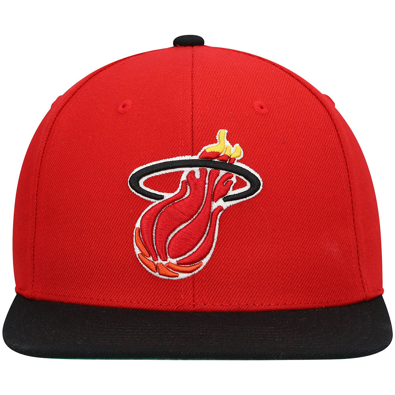MENS MITCHELL & NESS NBA TEAM 2 TONE 2.0 SNAPBACK HWC HEAT