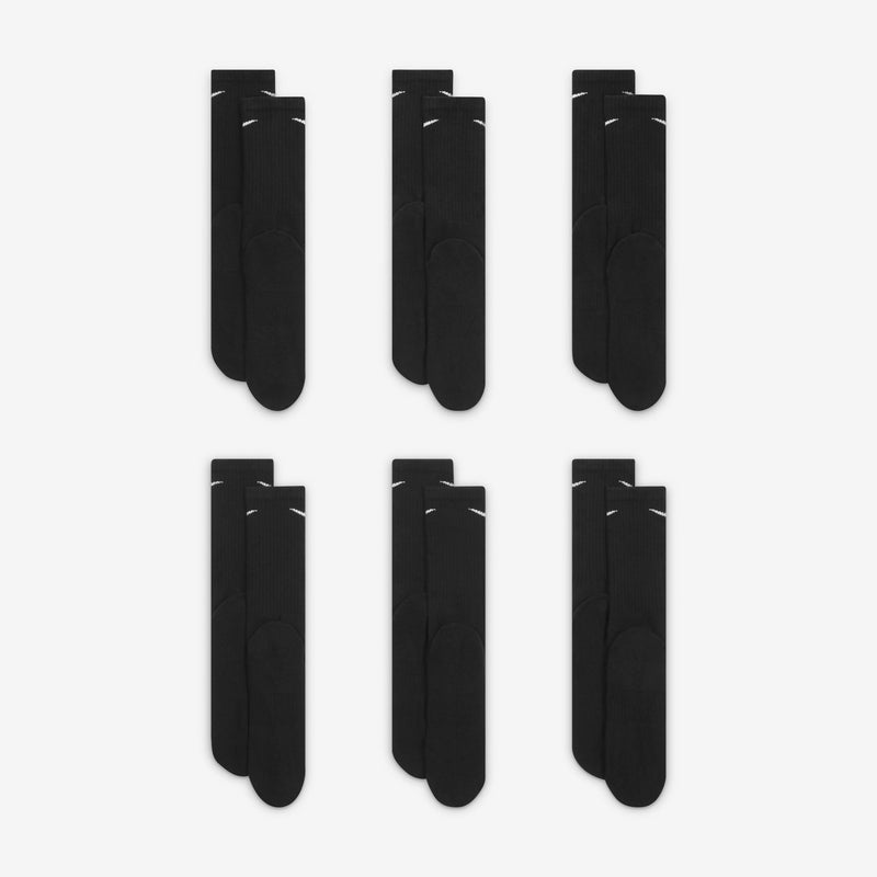 [UN0019-023] YOUTH NIKE DRI-FIT CREW SOCKS (6-PACK)