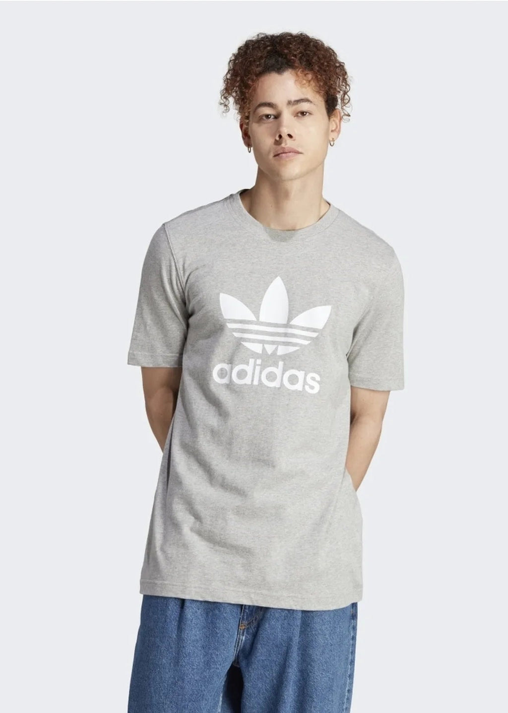 [IM4504] MENS ADIDAS ORIGINALS BIG TREFOIL S/S T-SHIRT