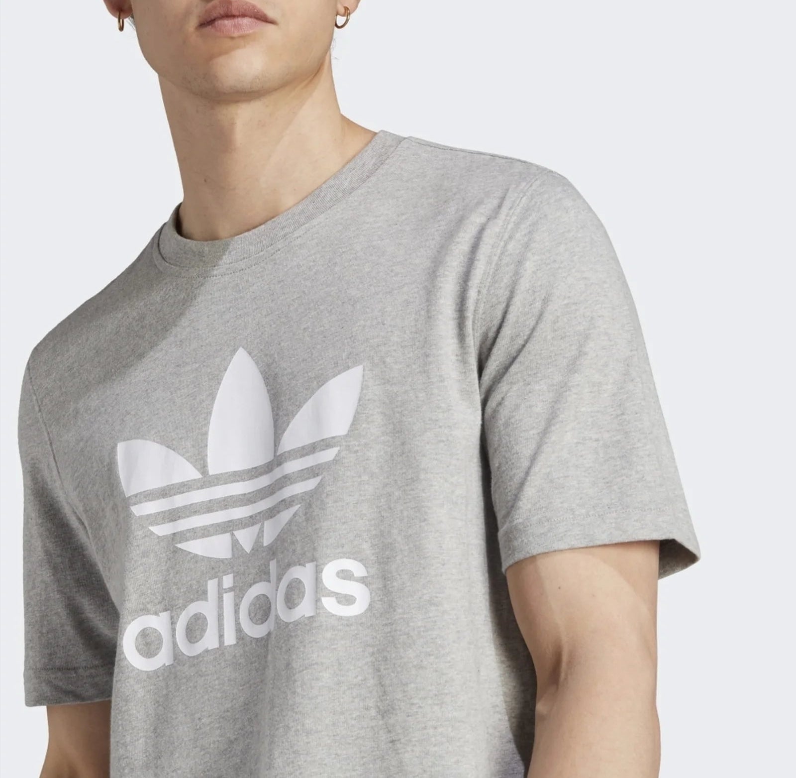 [IM4504] MENS ADIDAS ORIGINALS BIG TREFOIL S/S T-SHIRT