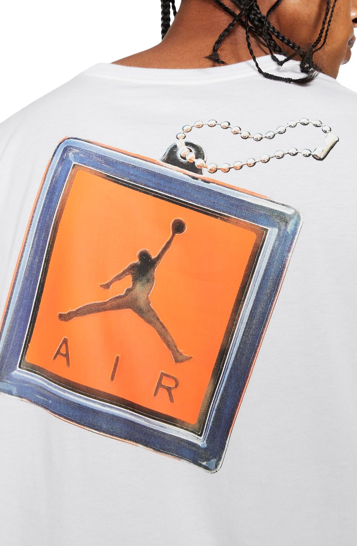 [CV5157-100] MENS AIR JORDAN KEYCHAIN SHORT SLEEVE TEE SHIRT