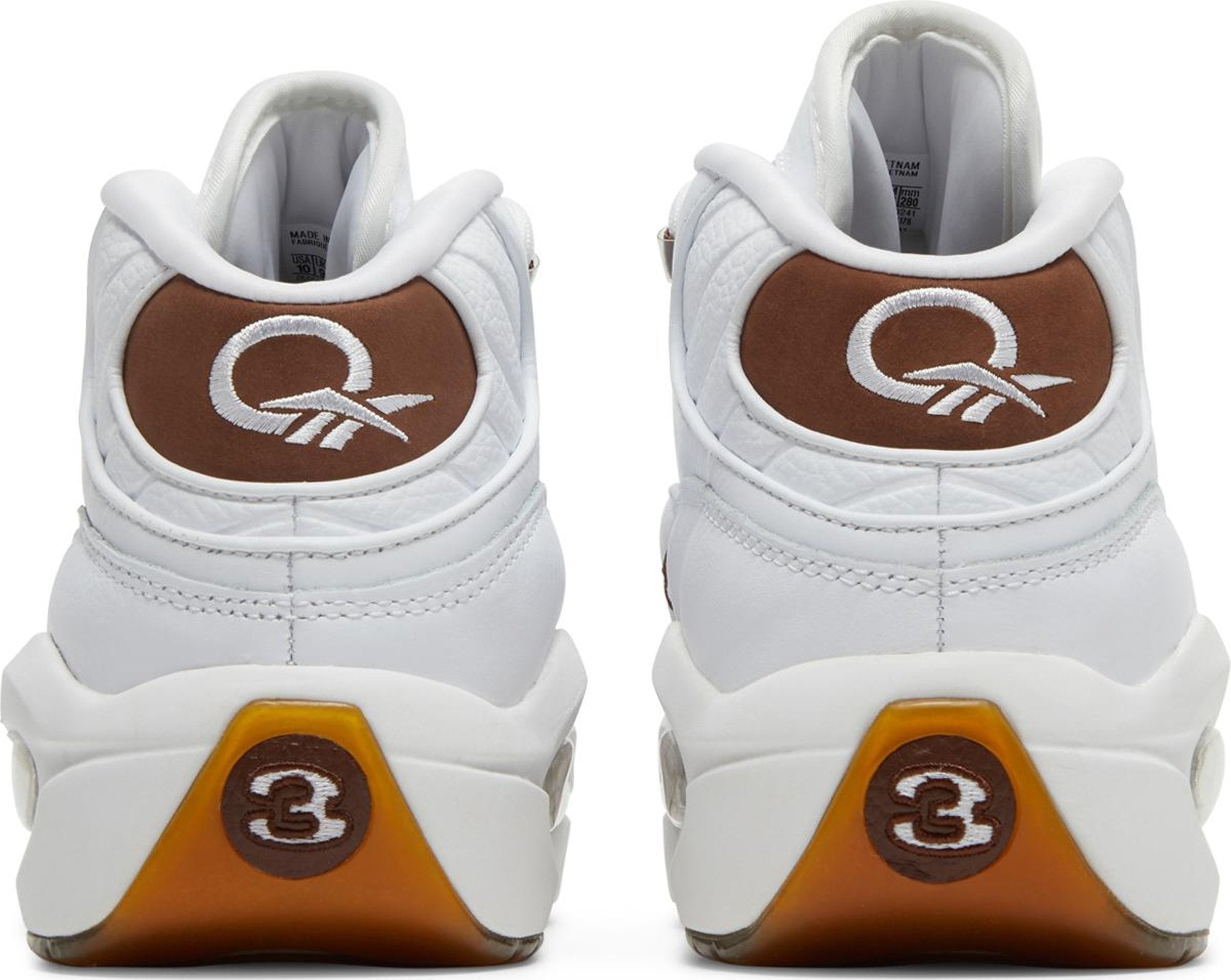 [GX0241] Mens Reebok Question Mid 'Mocha Toe'