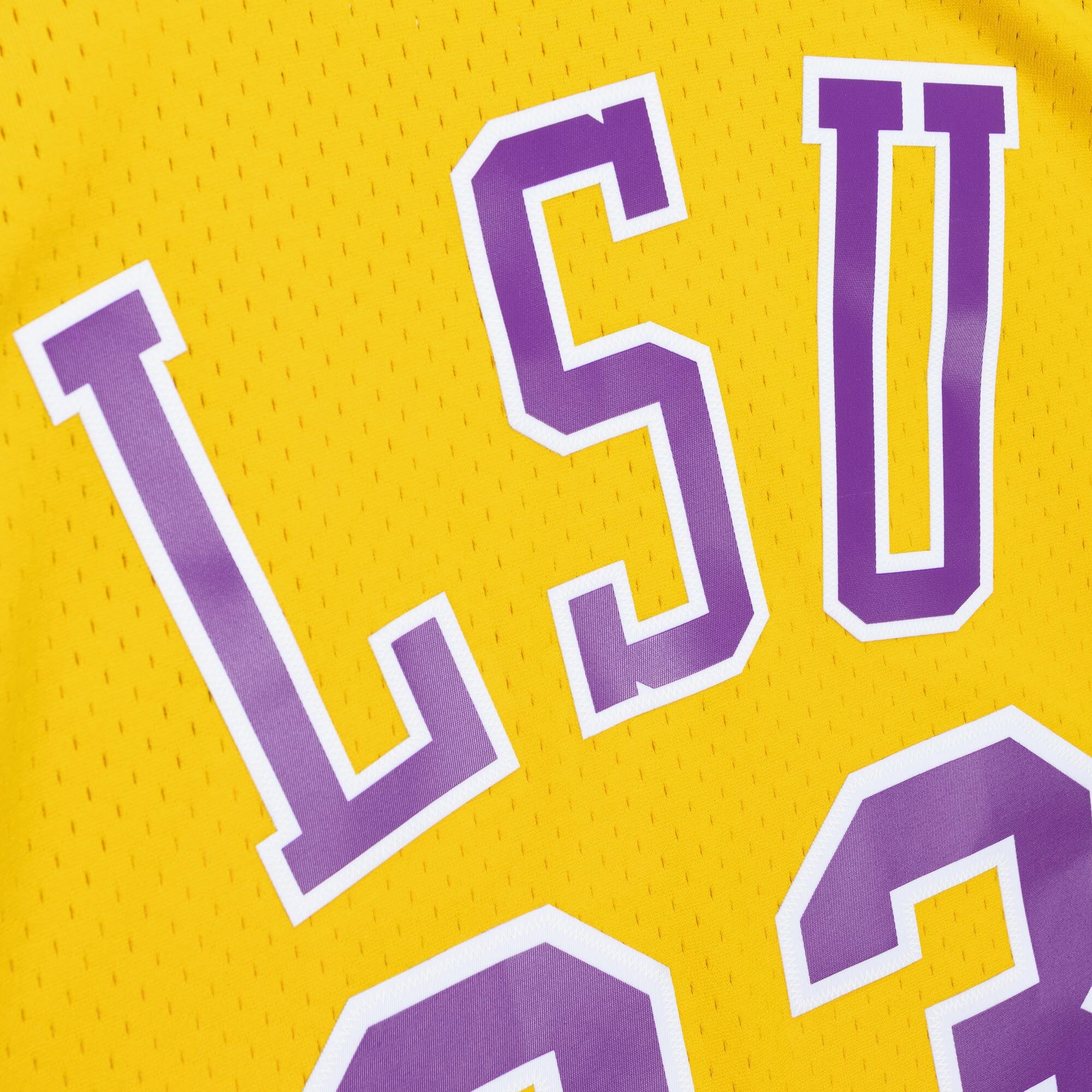 Mens Mitchell & Ness NCAA HOME JERSEY LSU 1990 SHAQUILLE O'NEAL