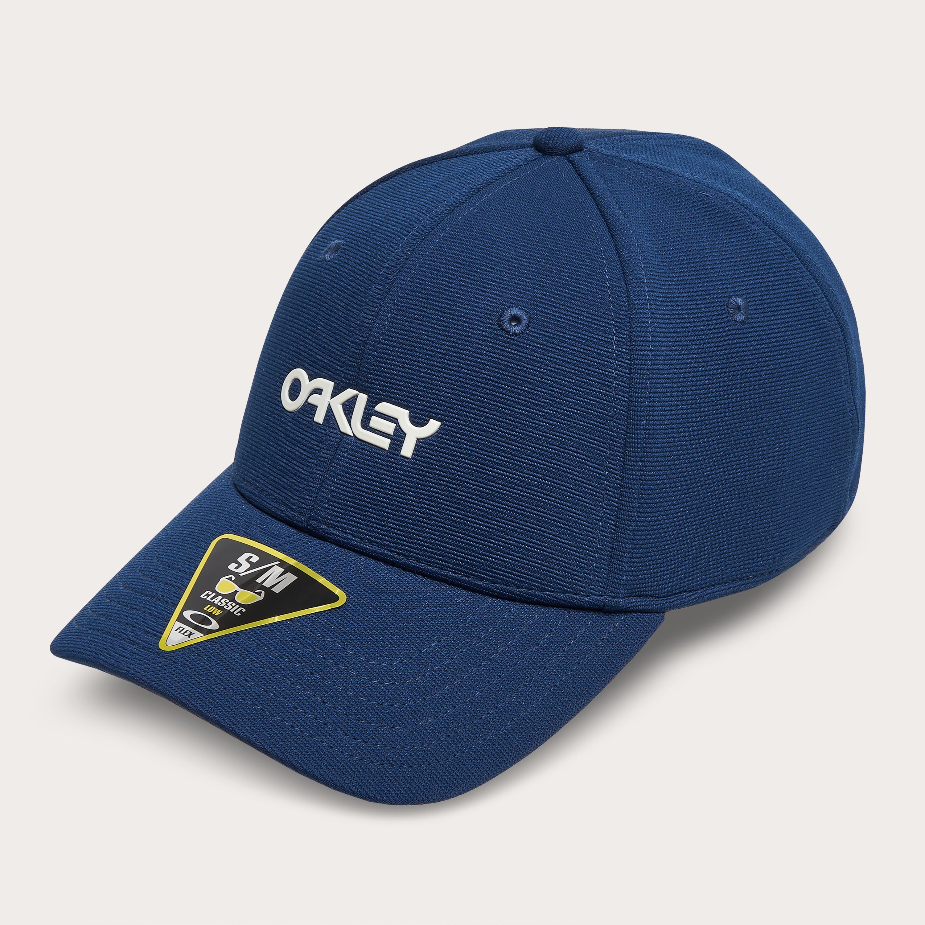 [912209-6LE-6LE] MENS OAKLEY 6 PANEL STRETCH METALLIC HAT