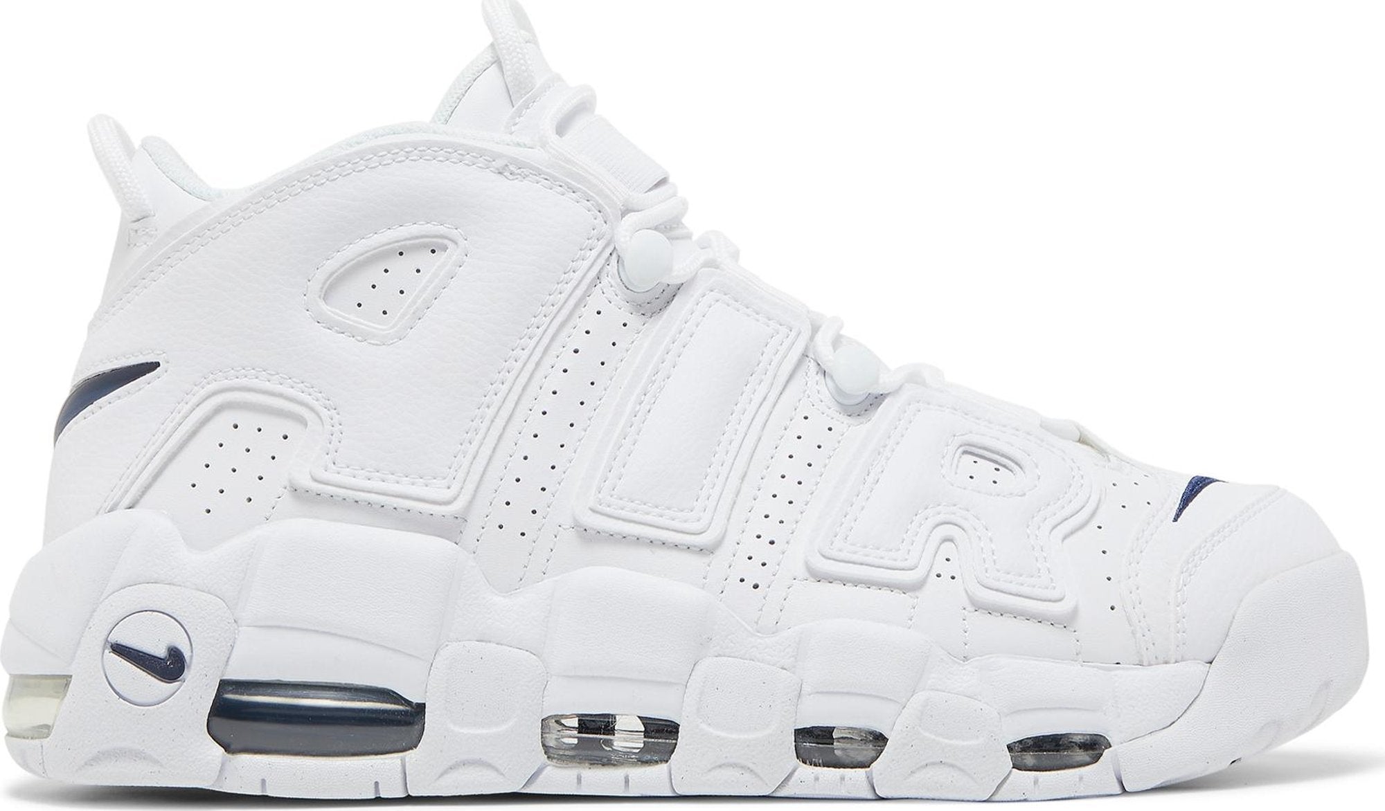 [DH8011-100] Mens Nike AIR MORE UPTEMPO 96 'WHITE MIDNIGHT NAVY'