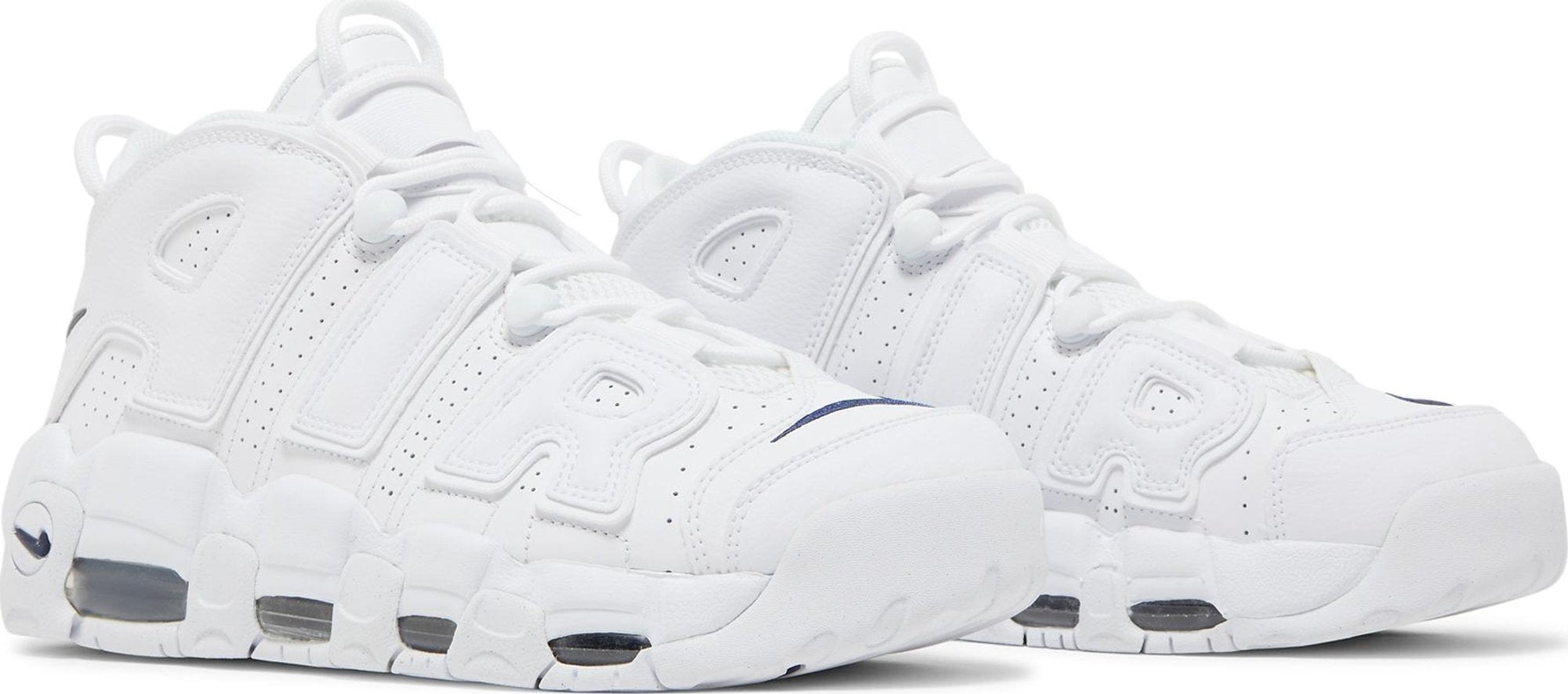 [DH8011-100] Mens Nike AIR MORE UPTEMPO 96 'WHITE MIDNIGHT NAVY'