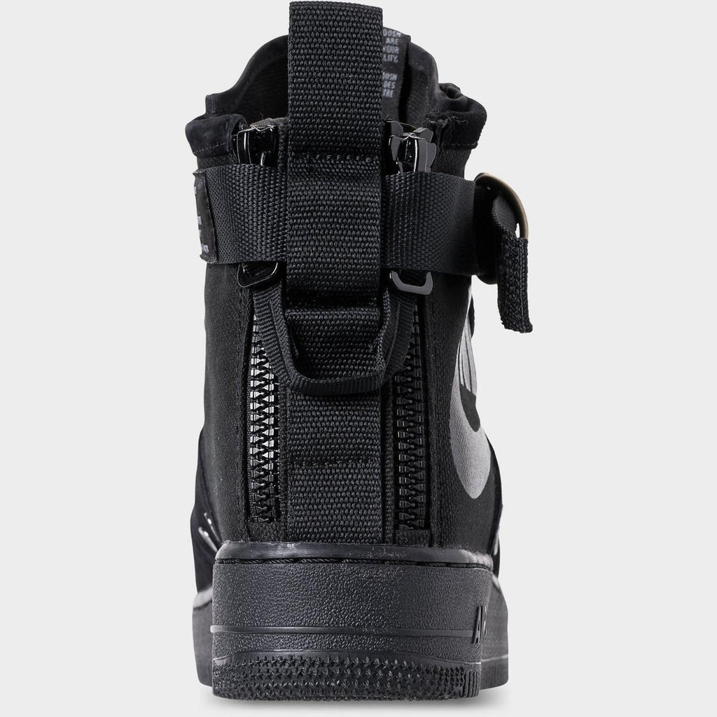 [917753-008] MENS NIKE SF AIR FORCE 1 MID 'BLACK COOL GREY'