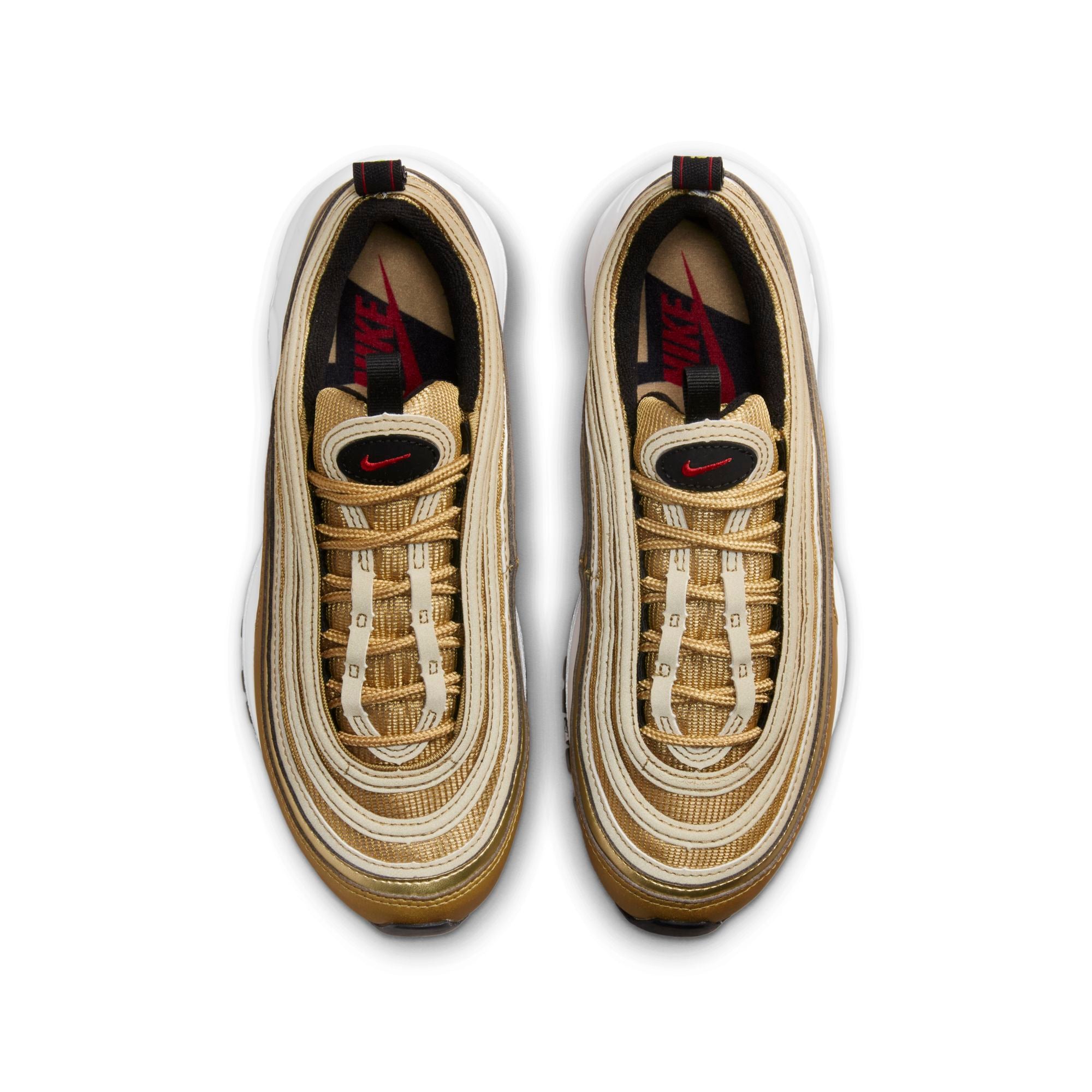 [918890-700] Grade School Nike AIR MAX 97 'METALLIC GOLD (GS)'