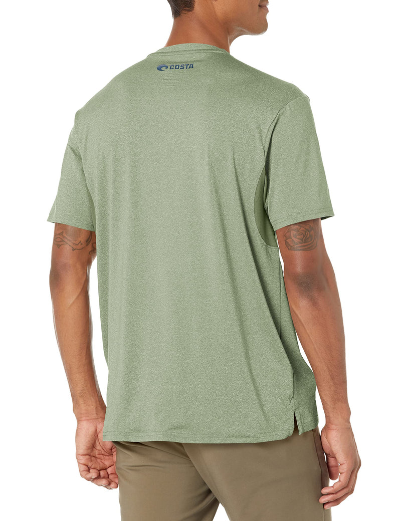 [FQA400699-7DN] MENS COSTA SHORT SLEEVE VOYAGE PERFORMANCE SHIRT