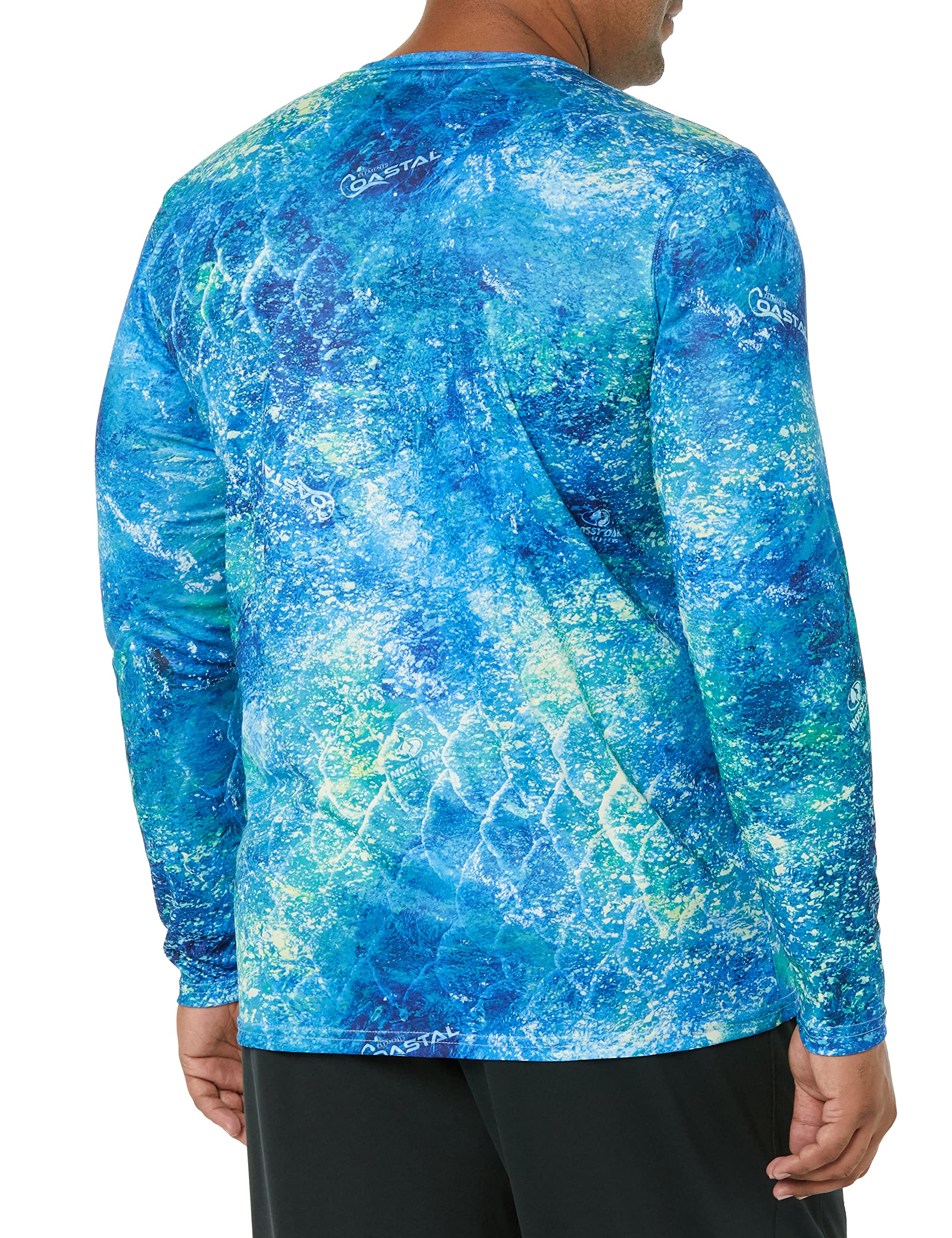 [FQA400604-6ZC] MENS COSTA TECH MOSSY OAK COASTAL CREW