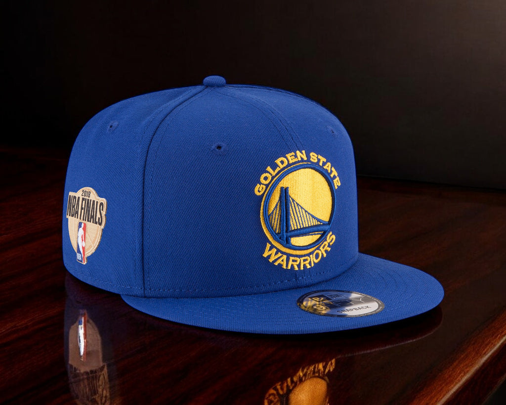 [11828665] Mens New Era NBA GSW Warriors 2018 Finals Sidepatch 9Fifty Snapback