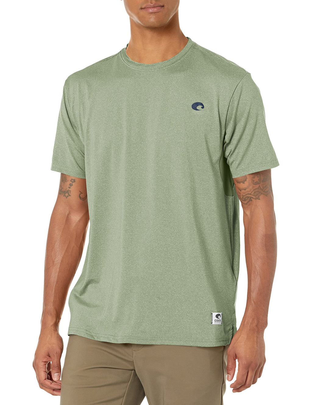 [FQA400699-7DN] MENS COSTA SHORT SLEEVE VOYAGE PERFORMANCE SHIRT