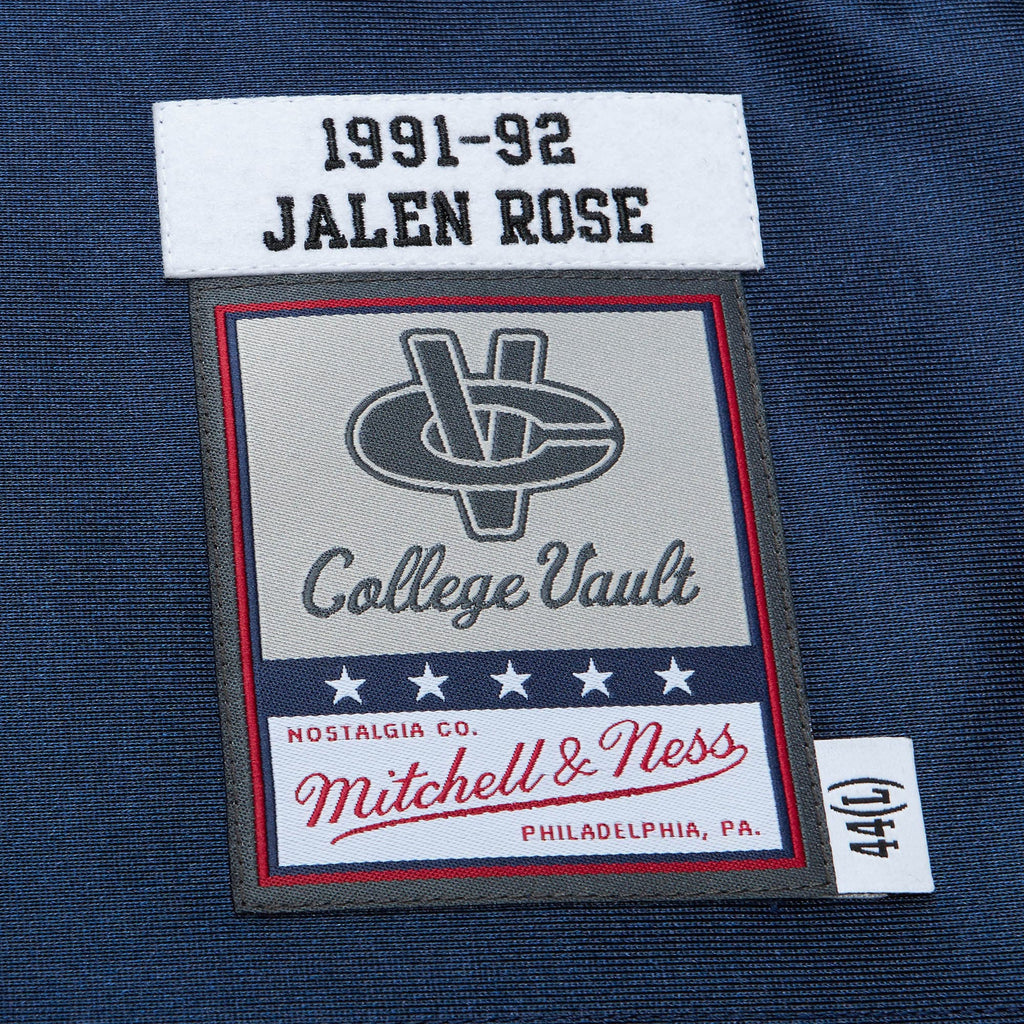 Mens Mitchell & Ness NCAA DARK JERSEY MICHIGAN 1991 JALEN ROSE