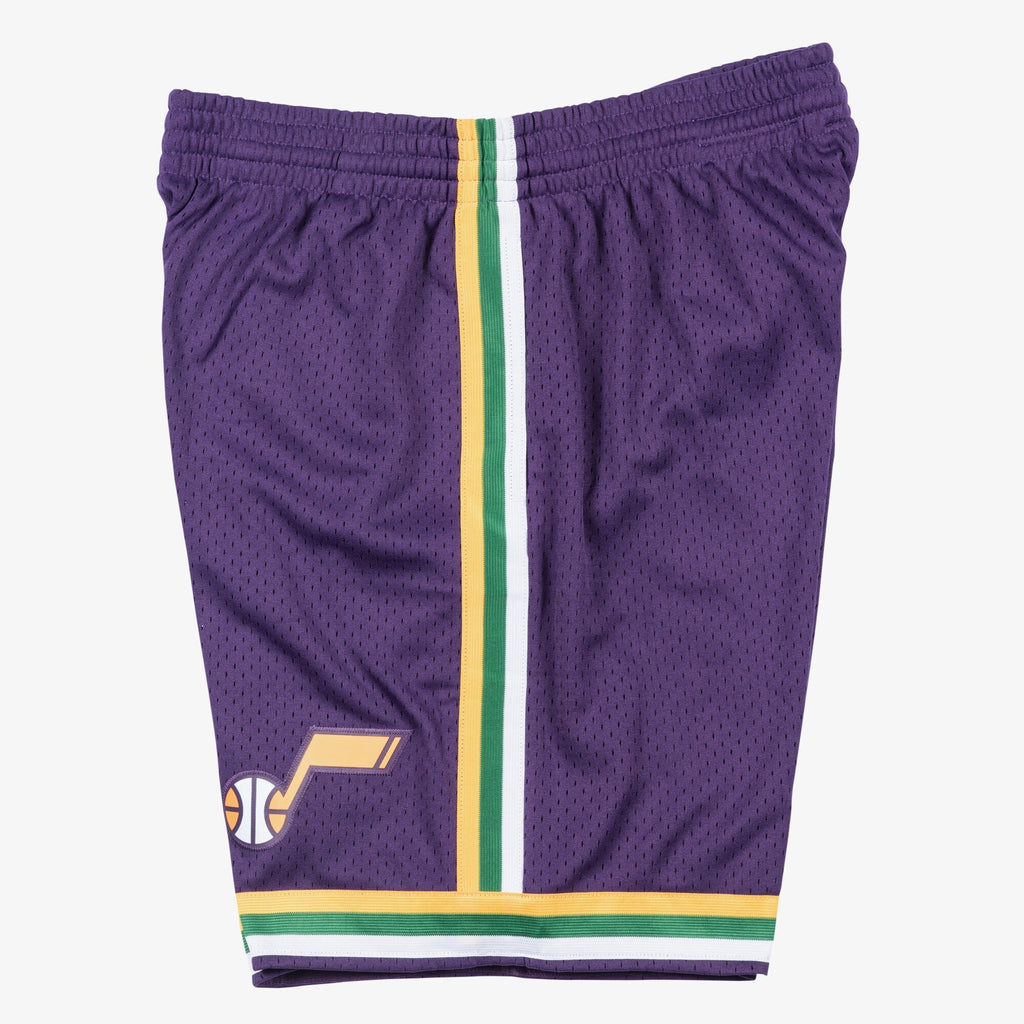 MENS MITCHELL & NESS NBA ROAD SWINGMAN SHORTS JAZZ 91-92