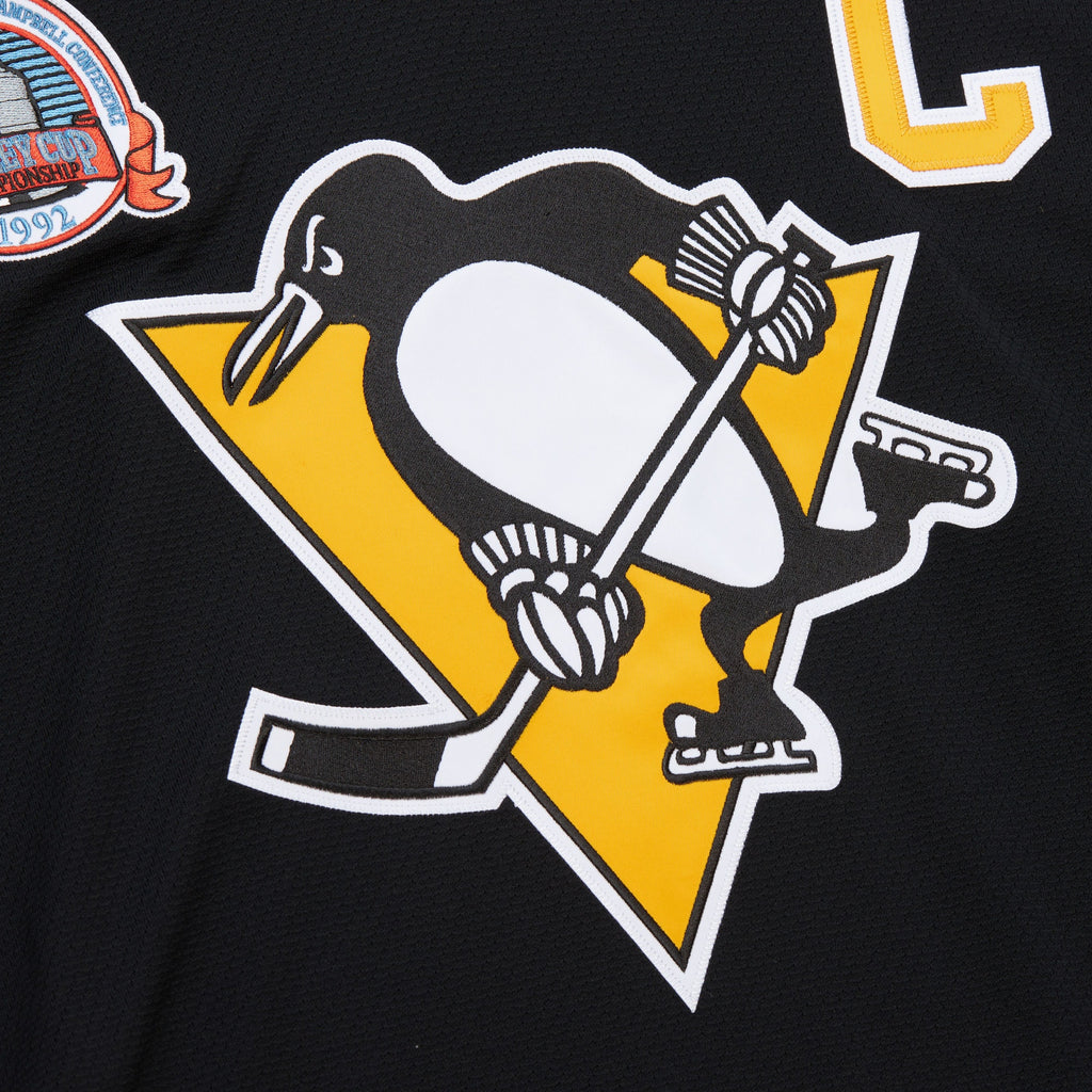 Mens Mitchell & Ness NHL DARK JERSEY PENGUINS 1991 MARIO LEMIEUX