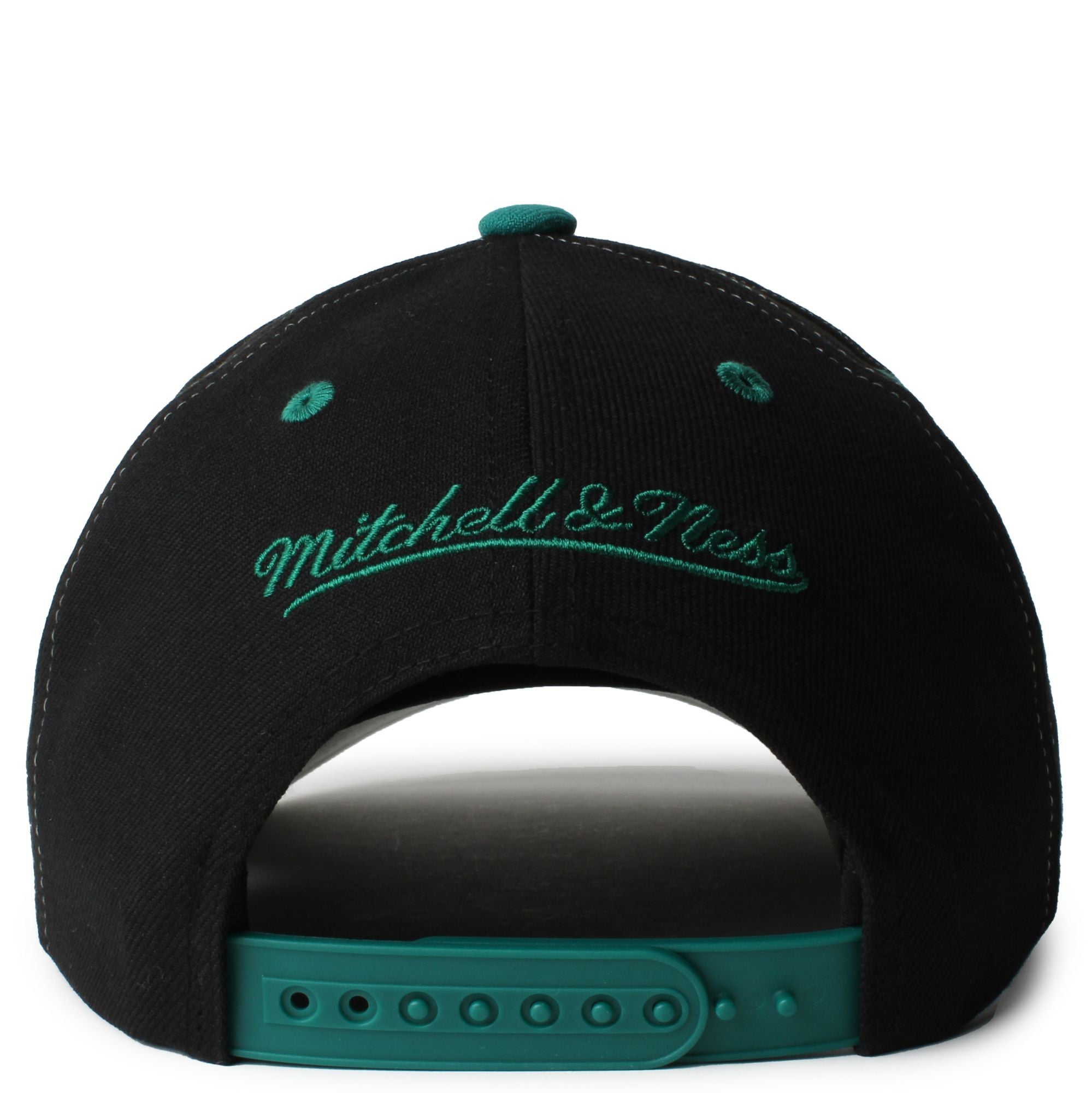 MENS MITCHELL & NESS NHL OVERBITE PRO SNAPBACK VNTG DUCKS - BLACK